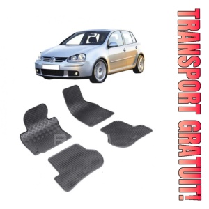 Set covorase Volkswagen Golf 5 Hatchback 06.2007 - 10.2003 - 2008 si 4 stickere rotunde Volkswagen
