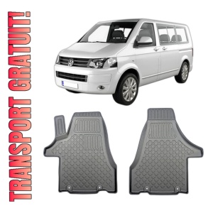 Set covorase VOLKSWAGEN T5 CARAVELLE, din 2003 - 05.2015, covorase tavita, caroserie VAN ampatament L1 si L2, compatibile cu autoturismul VOLKSWAGEN T5 CARAVELLE, ARISTAR