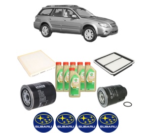 Set Pachet filtre revizie Bosch, 6 litrii ulei Castrol 5W30 SUBARU OUTBACK (BL, BP) 2.0 D AWD (BPD) din 2008-2009, 4x Stickere auto cu SUBARU - Img 2