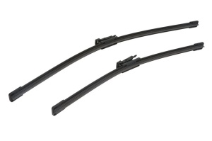 Set stergatoare auto BMW Seria X1 (E84) din 2009-2015, pentru parbriz auto, 2 bucati, Bosch Aerotwin, din cauciuc siliconat rezistent, 4 Stickere Auto BMW Seria - Img 3