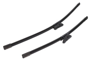 Set stergatoare auto FORD ECOSPORT din 2012-2022, pentru parbriz auto, 2 bucati, Bosch Aerotwin, din cauciuc siliconat rezistent, 4 Stickere Auto FORD - Img 4
