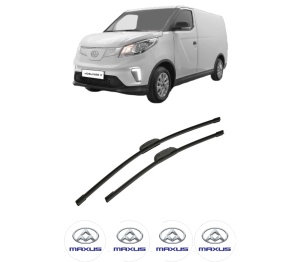 Set stergatoare auto MAXUS eDELIVER 3 Platform/Chassis din 2022, pentru parbriz auto, 2 bucati, Bosch Aerotwin Retrofit, din cauciuc siliconat rezistent, 4 Stickere Auto MAXUS - Img 2