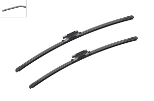 Set stergatoare auto MERCEDES-BENZ CITAN Mixto (Double Cabin) (W415) din 2012-2021, pentru parbriz auto, 2 bucati, Bosch Aerotwin, din cauciuc siliconat rezistent, 4 Stickere Auto MERCEDES-BENZ - Img 3