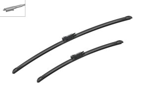 Set stergatoare auto MERCEDES-BENZ EQA (H243) din 2021-2022, pentru parbriz auto, 2 bucati, Bosch Aerotwin, din cauciuc siliconat rezistent, 4 Stickere Auto MERCEDES-BENZ - Img 3
