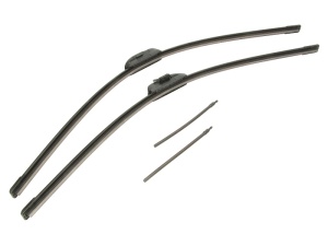 Set stergatoare auto MERCEDES-BENZ VITO / MIXTO Van (W639) din 2003-2012, pentru parbriz auto, 2 bucati, Bosch Aerotwin Retro Truck, din cauciuc siliconat rezistent, 4 Stickere Auto MERCEDES-BENZ - Img 3