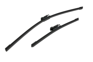Set stergatoare auto NISSAN JUKE (F15) din 2010-2019, pentru parbriz auto, 2 bucati, Bosch Aerotwin, din cauciuc siliconat rezistent, 4 Stickere Auto NISSAN - Img 3