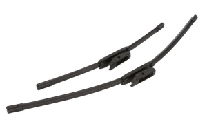 Set stergatoare auto RENAULT FLUENCE (L3_) din 2010-2015, pentru parbriz auto, 2 bucati, Bosch Aerotwin, din cauciuc siliconat rezistent, 4 Stickere Auto RENAULT - Img 4
