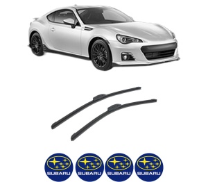 Set stergatoare auto SUBARU BRZ (ZC6) din 2012, pentru parbriz auto, 2 bucati, Bosch Aerotwin Retrofit, din cauciuc siliconat rezistent, 4 Stickere Auto SUBARU - Img 2