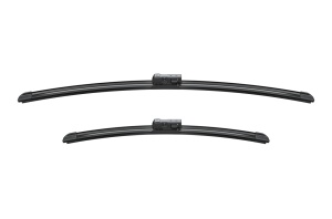 Set stergatoare GEELY BOYUE PRO din 2019-2020, pentru parbriz auto, 2 bucati, Bosch Aerotwin, din cauciuc siliconat rezistent, 4 Stickere Auto GEELY v49165