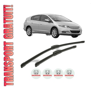 Set stergatoare HONDA INSIGHT (ZE_) din 2009, pentru parbriz auto, 2 bucati, Bosch Aerotwin Retrofit, din cauciuc siliconat rezistent, 4 Stickere Auto HONDA