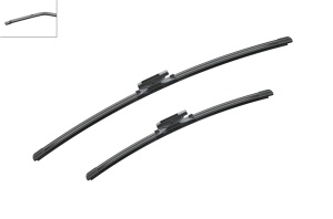 Set stergatoare TOYOTA PROACE VERSO Bus (MPY_) din 2016-2024, pentru parbriz auto, 2 bucati, Bosch Aerotwin, din cauciuc siliconat rezistent, 4 Stickere Auto TOYOTA v54654