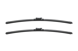 Set stergatoare Volkswagen MULTIVAN T6 (SGF, SGM, SGN, SHM, SHN) din 2015-2024, pentru parbriz auto, 2 bucati, Bosch Aerotwin, din cauciuc siliconat rezistent, 4 Stickere Auto Volkswagen v50836