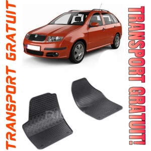 Skoda Fabia I, Combi, fabricat din 2000 - 2007, 2 Locuri, set covorase auto dedicate, din cauciuc 100% Premium