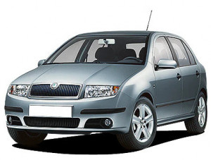 Skoda Fabia I, Sedan, fabricat din 2000 - 2007, 2 Locuri, set covorase auto dedicate, din cauciuc 100% Premium accesorii pentru autoturismul tau - masina v160345