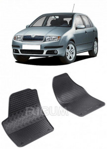 Skoda Fabia I, Sedan, fabricat din 2000 - 2007, 2 Locuri, set covorase auto dedicate, din cauciuc 100% Premium accesorii pentru autoturismul tau - masina v160346