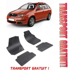 Skoda Fabia II fabricat din 03.2007 - 10.2014, Combi, set covorase auto dedicate, din cauciuc 100% Premium - Transport Gratuit