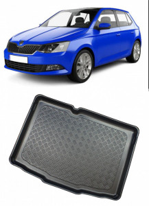 Skoda Fabia III Combi din 11.2014 - Prezent, Tavita Pentru Portbagaj Lux Premium Dedicata, Portbagaj Inferior *4 accesorii pentru autoturismul tau - masina v198376