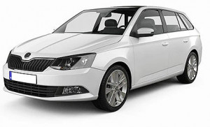 Skoda Fabia III fabricat din 11.2014 - Prezent, Combi, set covorase auto dedicate, din cauciuc 100% Premium accesorii pentru autoturismul tau - masina v151224