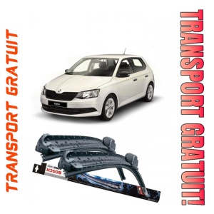 Skoda Fabia III Set 2 stergatoare parbriz Bosch Aerotwin 600/475mm compatibile cu Skoda FABIA III (NJ3) (2014-2021) (60 cm / 40 cm)