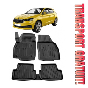 Skoda Fabia IV (2021-2025) Set covorase auto cauciuc G.Modern Line 3D
