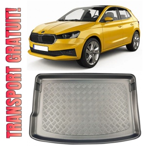 Skoda Fabia Tavita pentru portbagaj compatibila Skoda Fabia IV fabricatie 09.2021 - prezent, caroserie hatchback, portbagaj superior, f��r��/sub podea variabil�� a portbagajului