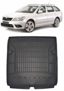 Skoda Octavia II Combi din 2004 - 04.2013, Tavita Pentru Portbagaj Lux Premium Dedicata, Portbagaj Superior *2 accesorii pentru autoturismul tau - masina v201850