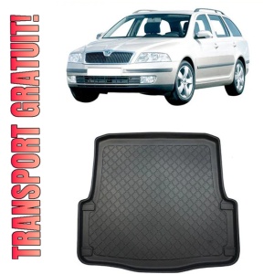 Skoda Octavia Scout 4X4 Combi din 2004 - 04.2013, Tavita Pentru Portbagaj Lux Premium Dedicata, Portbagaj Inferior *2 - Img 1