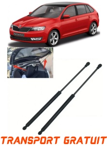 Skoda Rapid Set 2 amortizoare pentru portbagaj / haion Krosno compatibil cu Skoda Rapid Hatchback fabricat intre 2012-2019 accesorii pentru autoturismul tau - masina v87419