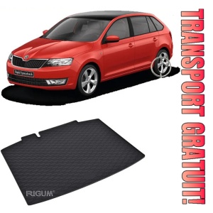 Skoda Rapid Spaceback din 10.2013 - 03.2019 Hatchback Portbagaj Inferior *2, Tavita Pentru Portbagaj Lux Premium Dedicata, - Img 1