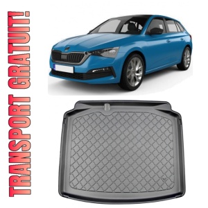 Skoda Scala Hatchback din 04.2019 - Prezent, Tavita Pentru Portbagaj Lux Premium Dedicata, Portbagaj Inferior *1