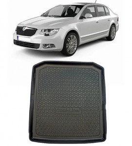 Skoda Superb III din 05.2015 - Prezent Sedan *3 , Tavita Pentru Portbagaj Lux Premium Dedicata, accesorii pentru autoturismul tau - masina v177089