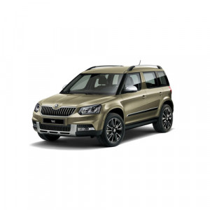 Skoda Yeti, Suv, Din 06.2009 - 11.2017 , Set Covorase Auto Tip Tavita Premium 3D, din cauciuc accesorii pentru autoturismul tau - masina v173020