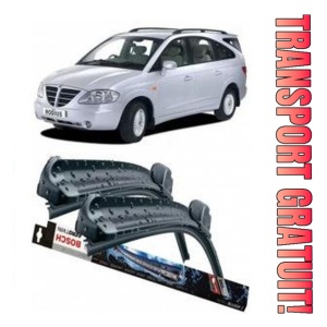Ssangyong Rodius Set 2 stergatoare parbriz Bosch Bosch Aerotwin compatibile cu Ssangyong Rodius 2005 (60 cm / 45 cm)