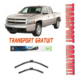 Stergatoare Chevrolet Silverado Set 2 stergatoare parbriz Valeo pentru Chevrolet Silverado 2007 (55 cm / 53 cm)