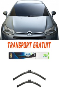 Stergatoare Citroen C5 Aircross Set 2 stergatoare parbriz Valeo 70 cm/40 cm pentru Citroen C5 Aircross (A_) din 2018 (70 cm / 40 cm) accesorii pentru autoturismul tau - masina v15191