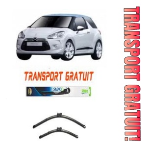 Stergatoare Citroen Ds3 Set 2 stergatoare parbriz Valeo 60 cm/40 cm pentru Citroen Ds3 (Sa_) din 2009-2015 (60 cm / 40 cm)