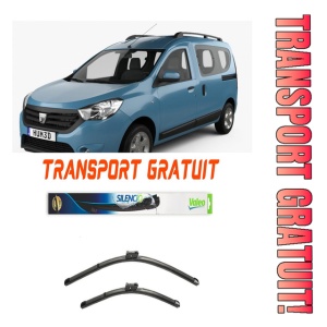 Stergatoare Dacia Dokker Express Box Body/Mpv Set 2 stergatoare parbriz Valeo 600/475mm pentru Dacia DOKKER Express Box Body/MPV (2012) (55 cm / 40 cm) - Img 1