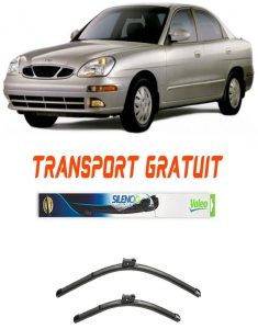 Stergatoare Daewoo Nubira Saloon Set 2 stergatoare parbriz Valeo 600/475mm pentru Daewoo NUBIRA Saloon (J200) (2003-2004) (55 cm / 47.5 cm) accesorii pentru autoturismul tau - masina v10448