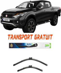 Stergatoare Fiat Fullback Set 2 stergatoare parbriz Valeo pentru Fiat Fullback 2016 (53 cm / 45 cm) accesorii pentru autoturismul tau - masina v8918