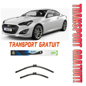 Stergatoare Hyundai Genesis Set 2 stergatoare parbriz Valeo 65 cm/40 cm pentru Hyundai Genesis (Dh) din 2014 (65 cm / 40 cm)