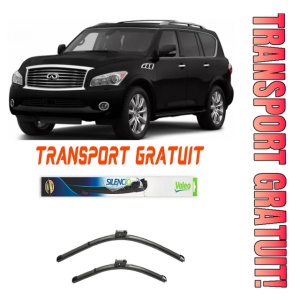 Stergatoare Infiniti Qx56 Set 2 stergatoare parbriz Valeo 60 cm/47.5 cm pentru Infiniti Qx56 din 2012 (60 cm / 47.5 cm)