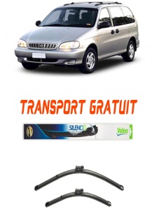 Stergatoare Kia CarnIVal Set 2 stergatoare parbriz Valeo 60 cm/60 cm pentru Kia CarnIVal II (Gq) din 2001-2006 (60 cm / 60 cm) accesorii pentru autoturismul tau - masina v7268
