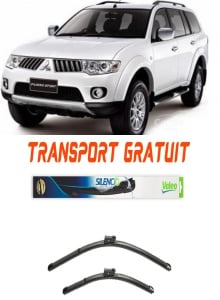 Stergatoare Mitsubishi Pajero Sport II Set 2 stergatoare parbriz Valeo 600/475mm pentru Mitsubishi PAJERO SPORT II (KH_, KG_) (2008) (50 cm / 50 cm) accesorii pentru autoturismul tau - masina v17909