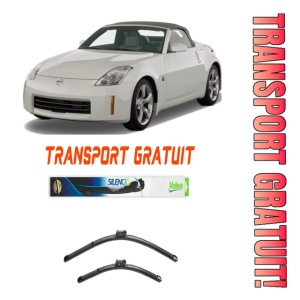 Stergatoare Nissan 350Z Set 2 stergatoare parbriz Valeo pentru Nissan 350Z 2004-2009 (50 cm / 45 cm)