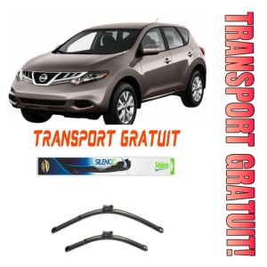 Stergatoare Nissan Murano Set 2 stergatoare parbriz Valeo 65 cm/40 cm pentru Nissan Murano II (Z51) din 2008-2014 (65 cm / 40 cm) - Img 1