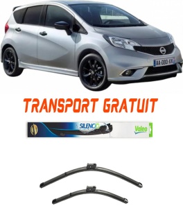 Stergatoare Nissan Note Set 2 stergatoare parbriz Valeo 60 cm/34 cm pentru Nissan Note (E12) din 2012-2016 (60 cm / 34 cm) accesorii pentru autoturismul tau - masina v7058