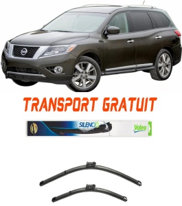 Stergatoare Nissan Pathfinder Set 2 stergatoare parbriz Valeo 60 cm/45 cm pentru Nissan Pathfinder III Van (R51_) din 2013-2014 (60 cm / 45 cm) accesorii pentru autoturismul tau - masina v13000