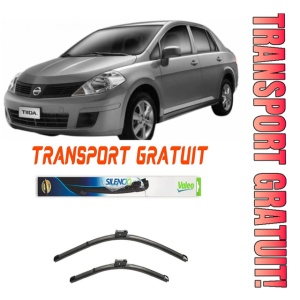 Stergatoare Nissan TIIda Set 2 stergatoare parbriz Valeo 60 cm/34 cm pentru Nissan TIIda Saloon (Sc11) din 2007-2012 (60 cm / 34 cm)