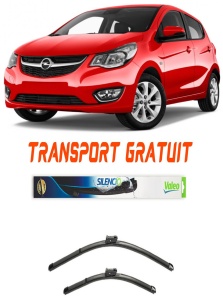 Stergatoare Opel Karl Set 2 stergatoare parbriz Valeo pentru Opel Karl 2015-2018 (60 cm / 34 cm) accesorii pentru autoturismul tau - masina v17819