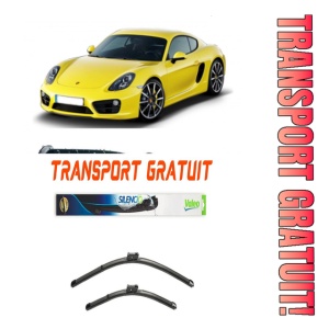 Stergatoare Porsche Cayman Set 2 stergatoare parbriz Valeo pentru Porsche Cayman 2005-2013 (55 cm / 53 cm) - Img 1